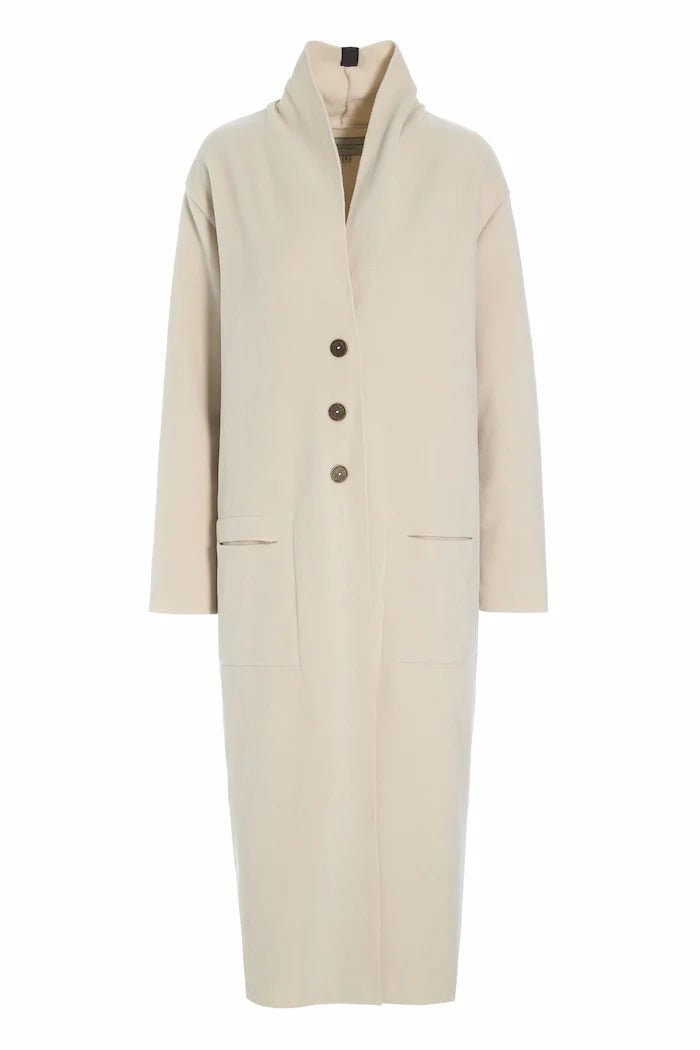 picture of Henriette Steffensen Long Cardigan 7162 - Kit - Number Two - womens - fashion - clothing - Henriette Steffensen 3