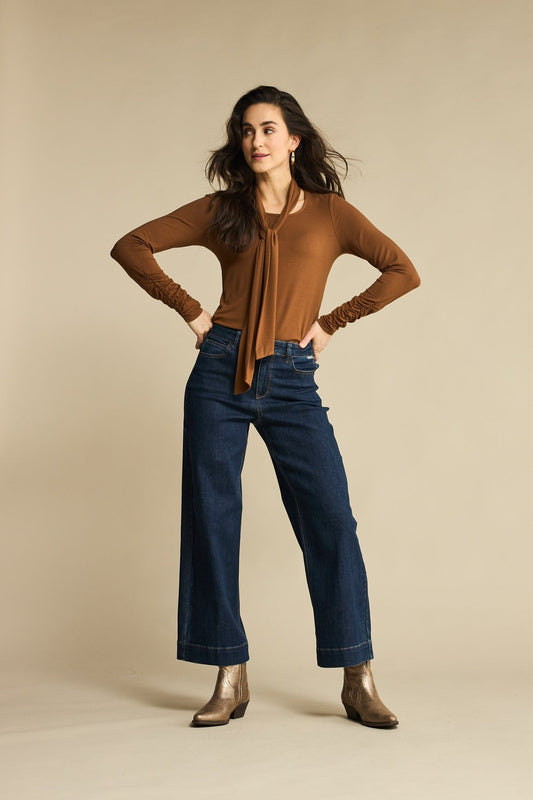 picture of Red Button Conny Jean - Dark Blue Denim - Number Two - womens - fashion - clothing - Red Button 1