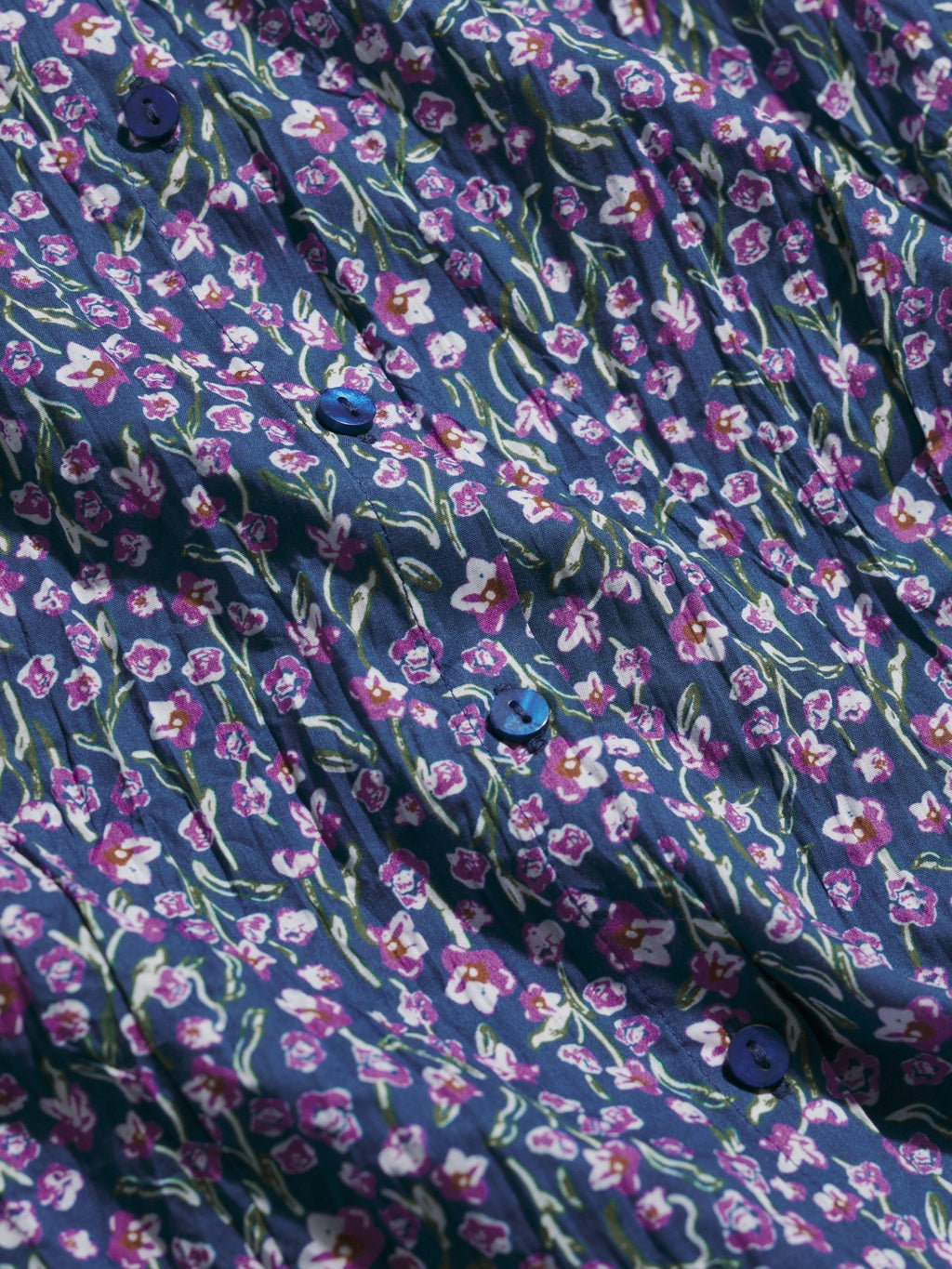 picture of Seasalt Larissa Shirt - Flax Flower Bright Orchid - Number Two - womens - fashion - clothing - Seasalt 2