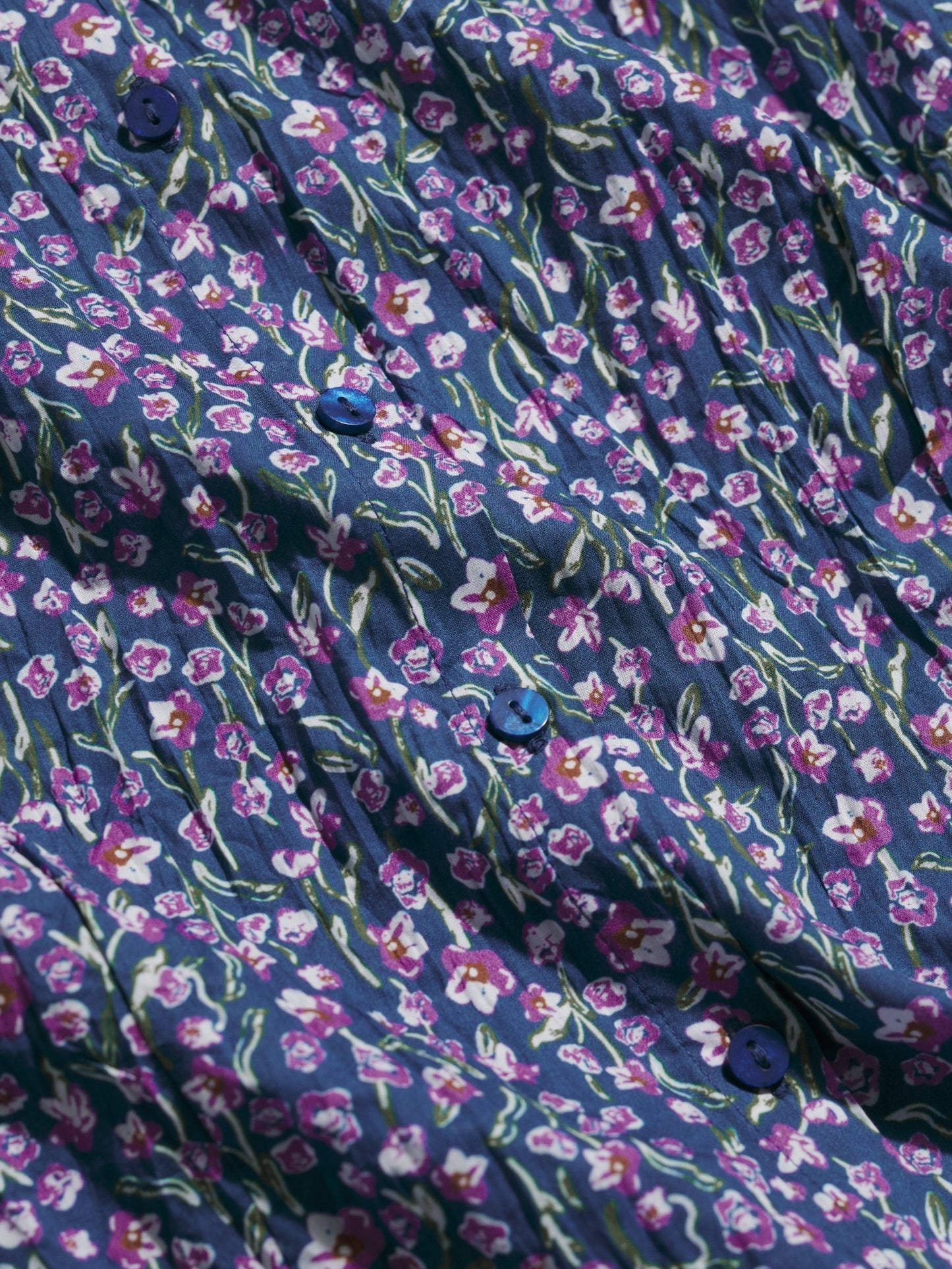 picture of Seasalt Larissa Shirt - Flax Flower Bright Orchid - Number Two - womens - fashion - clothing - Seasalt 2