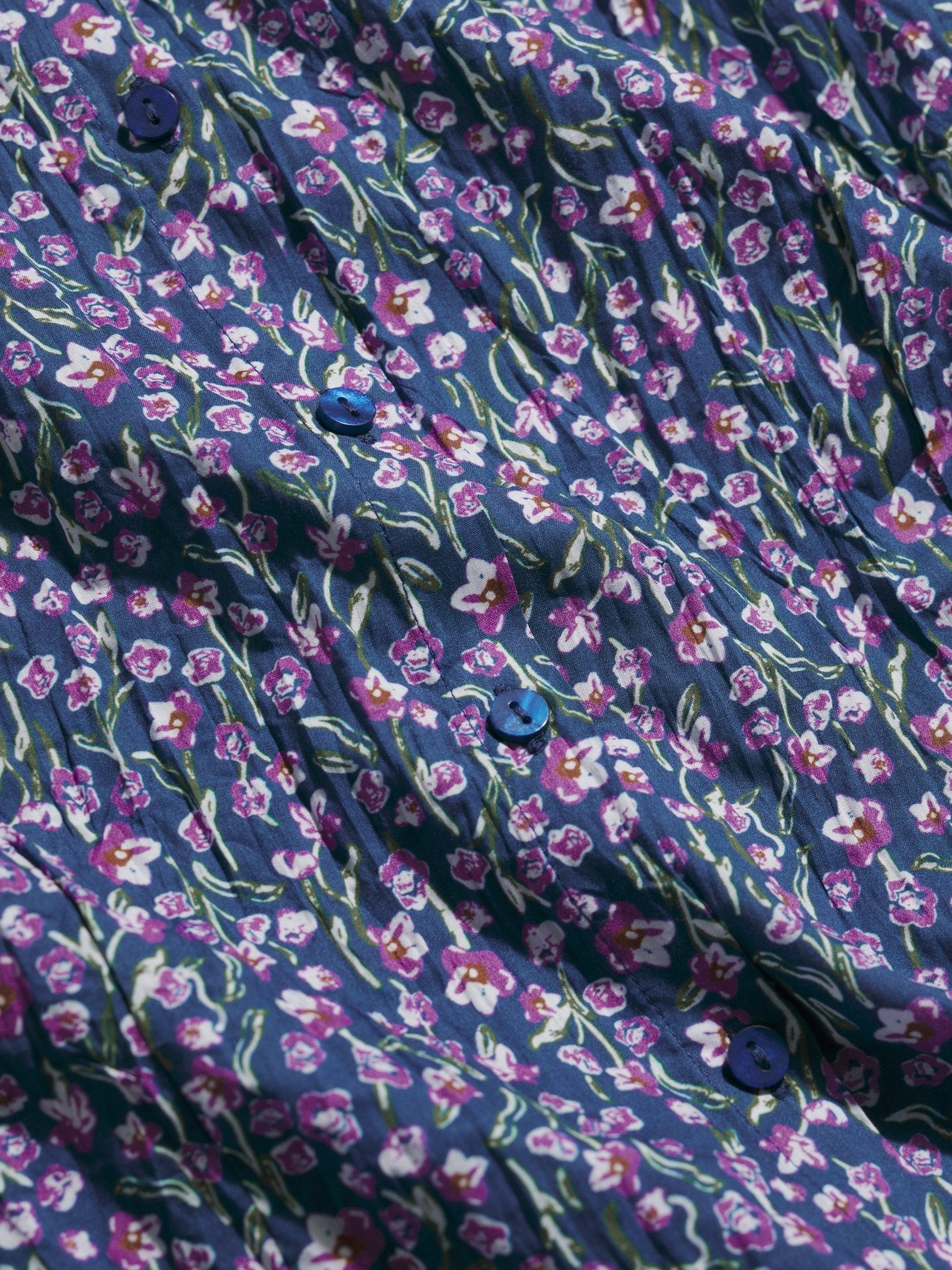 picture of Seasalt Larissa Shirt - Flax Flower Bright Orchid - Number Two - womens - fashion - clothing - Seasalt 2