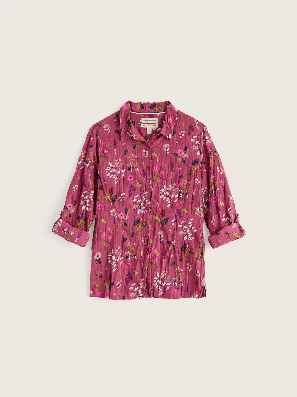 Seasalt Larissa Shirt - Flora Study Rosa