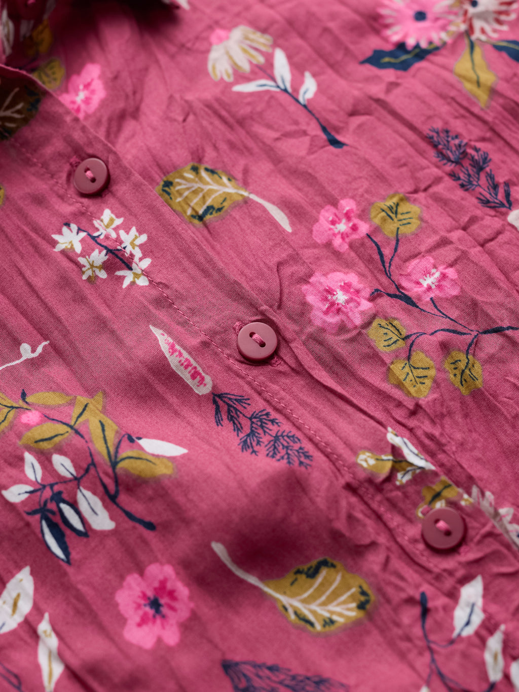 Seasalt Larissa Shirt - Flora Study Rosa