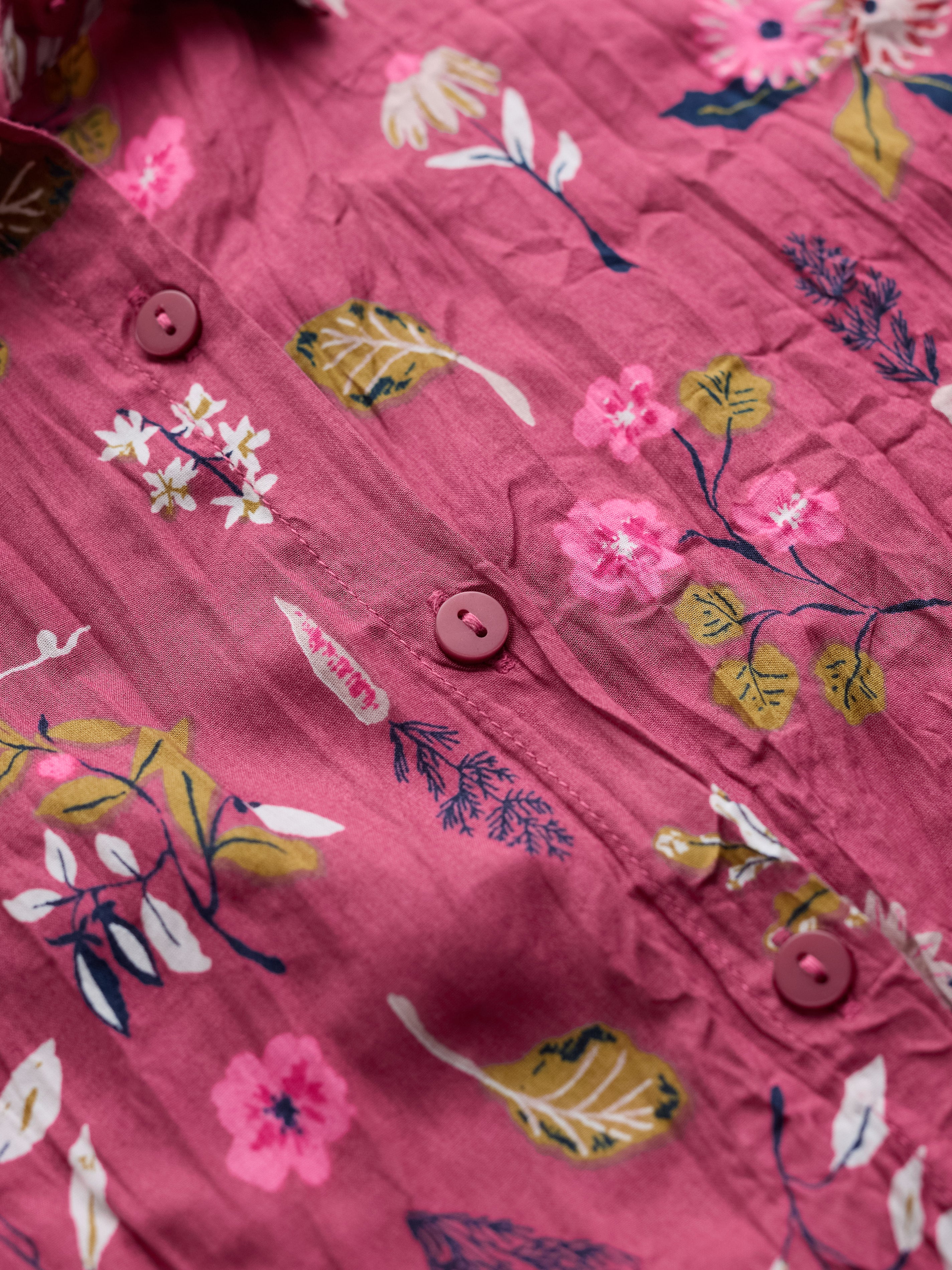 Seasalt Larissa Shirt - Flora Study Rosa