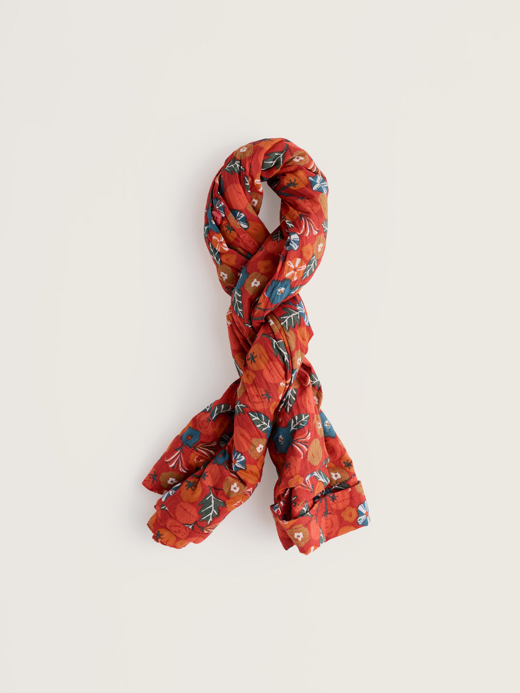 Seasalt Larissa Shirt - Tomato Blooms Cinnamon