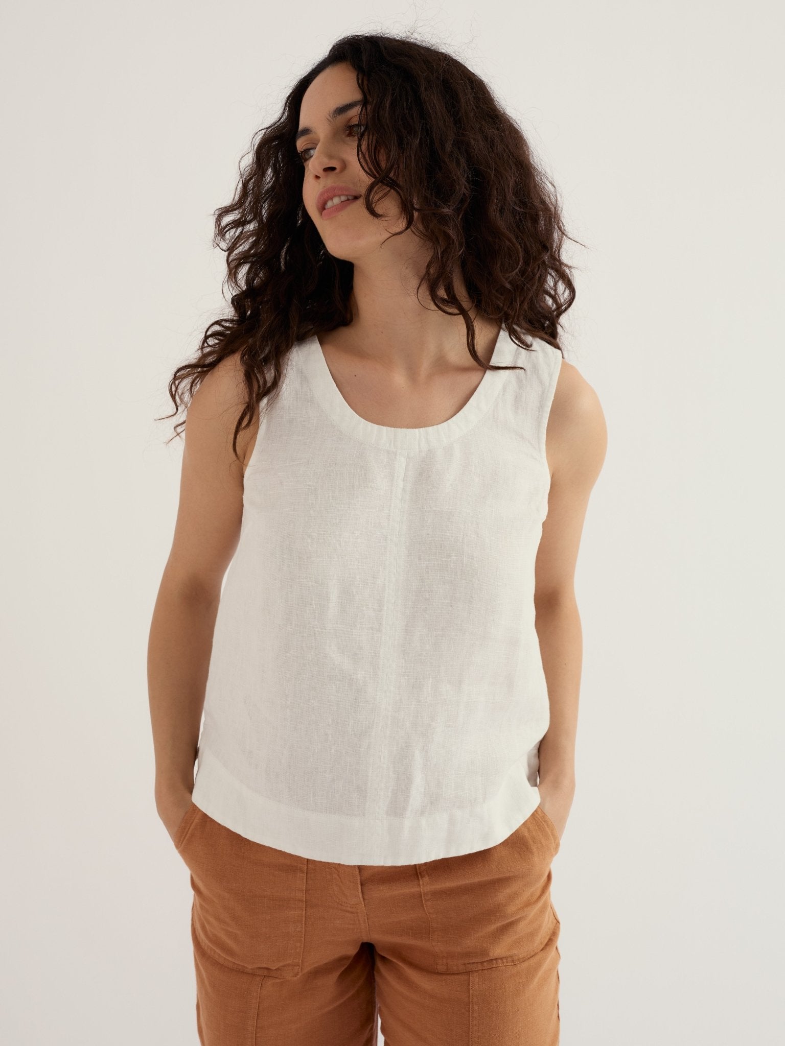 picture of Seasalt Lighthouse Station Vest - Chalk - Number Two - womens - fashion - clothing - Seasalt 1