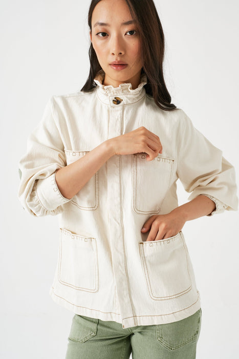 Seventy + Mochi Dear Pablo Jacket Ecru
