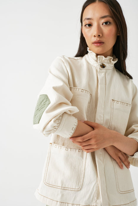 Seventy + Mochi Dear Pablo Jacket Ecru