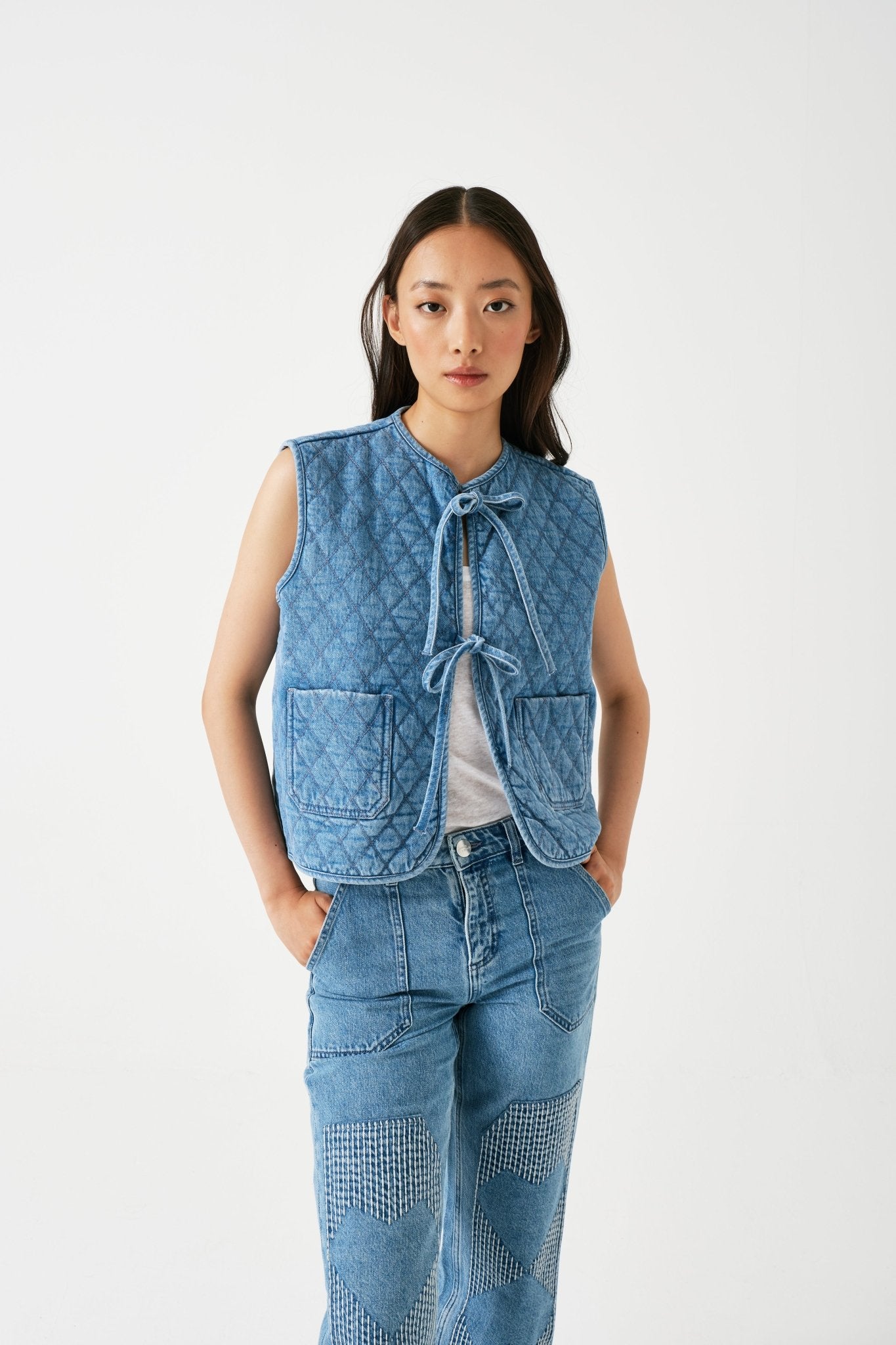 picture of Seventy + Mochi Aria Waistcoat Rodeo Vintage - Number Two - womens - fashion - ethical - clothing - Seventy  Mochi