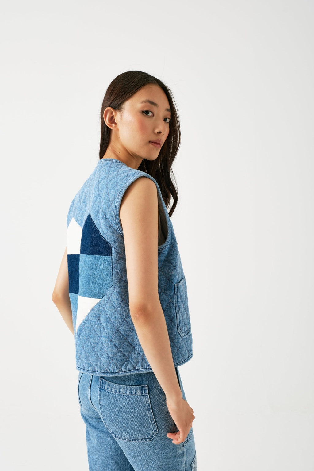 picture of Seventy + Mochi Aria Waistcoat Rodeo Vintage - Number Two - womens - fashion - ethical - clothing - Seventy +Mochi