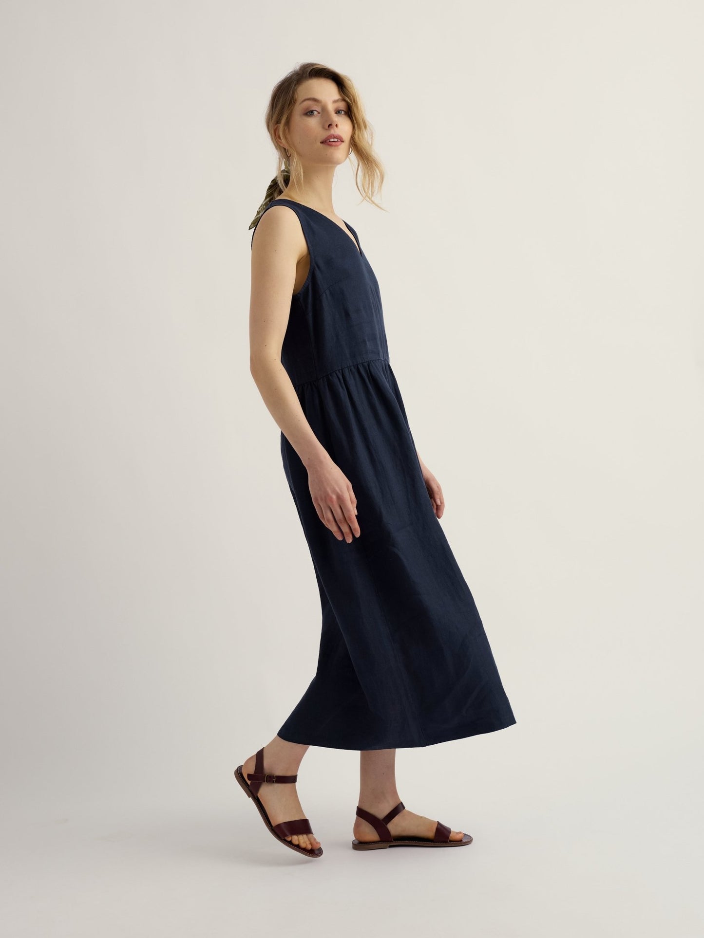 picture of Seasalt Lowland Heather Dress - Marine - Number Two - womens - fashion - clothing - Seasalt 1