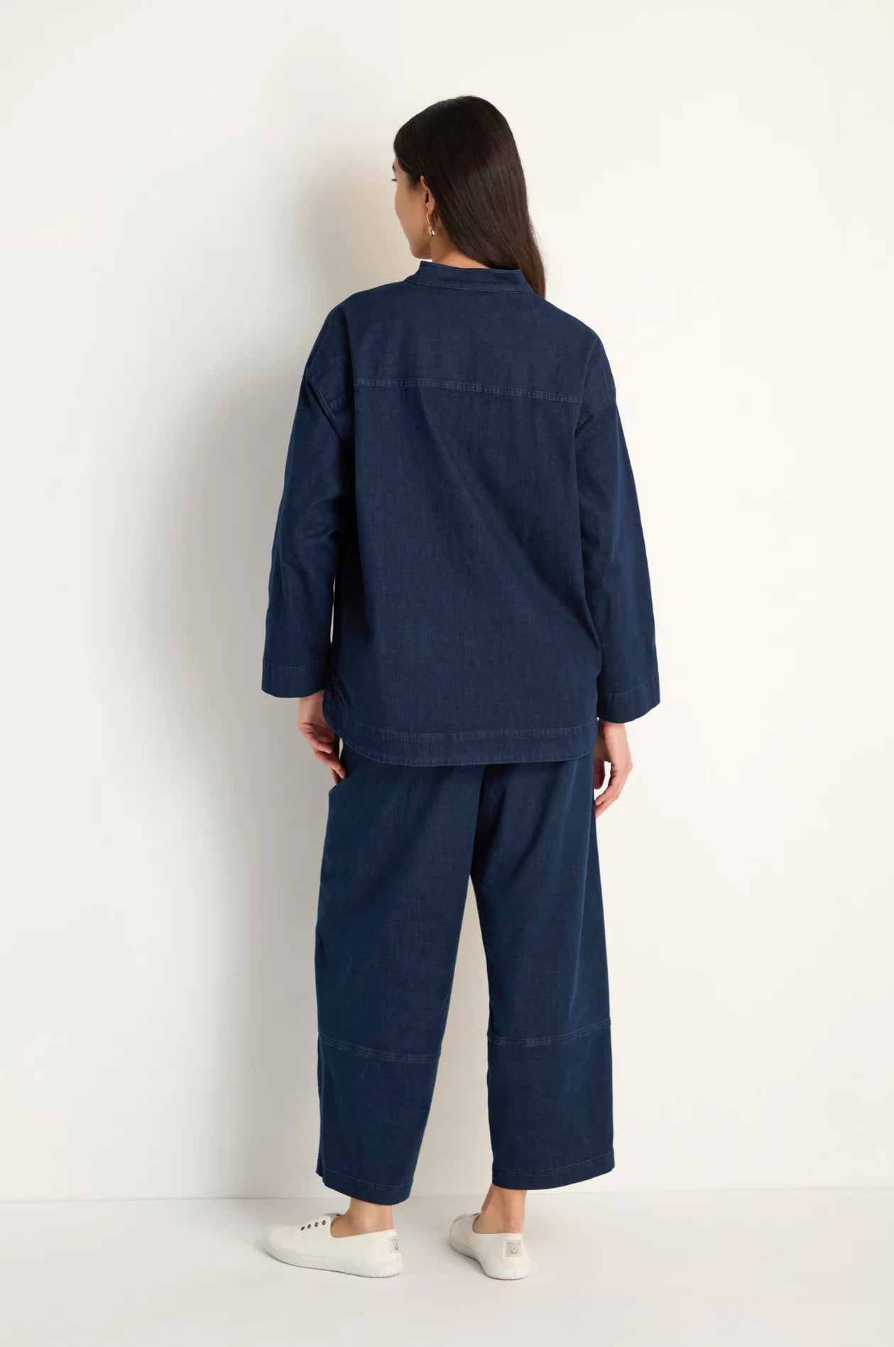 picture of Sahara Stretch Denim Boxy Jacket - Number Two - womens - fashion - clothing - Sahara 4