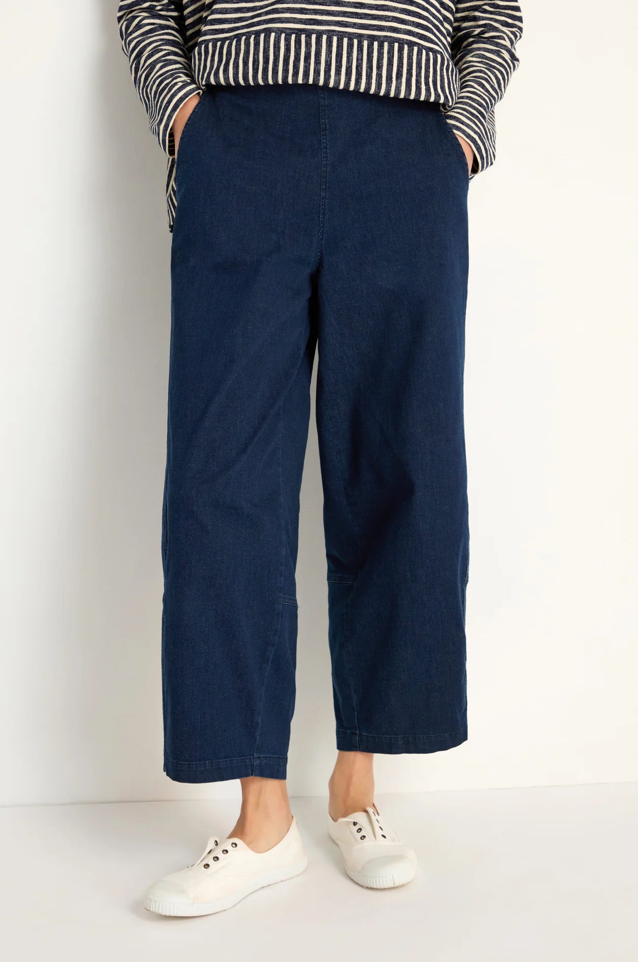 picture of Sahara Stretch Denim Bubble Trouser - Denim - Number Two - womens - fashion - clothing - Sahara 3