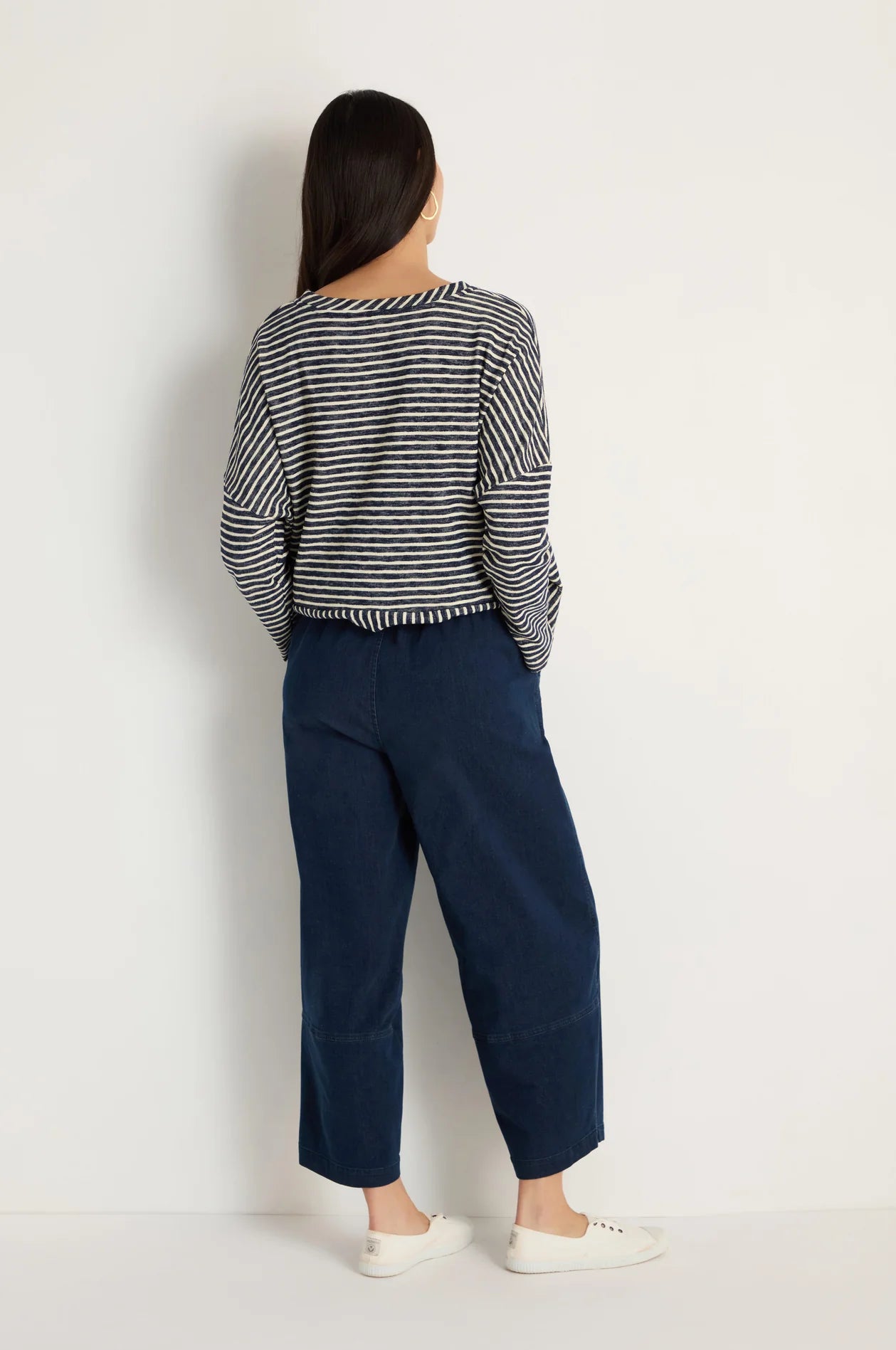 picture of Sahara Stretch Denim Bubble Trouser - Denim - Number Two - womens - fashion - clothing - Sahara 5