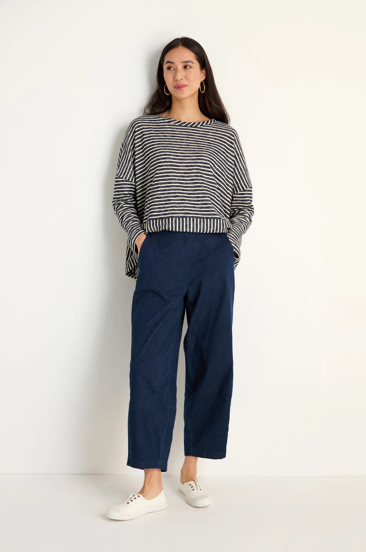 picture of Sahara Stretch Denim Bubble Trouser - Denim - Number Two - womens - fashion - clothing - Sahara 2