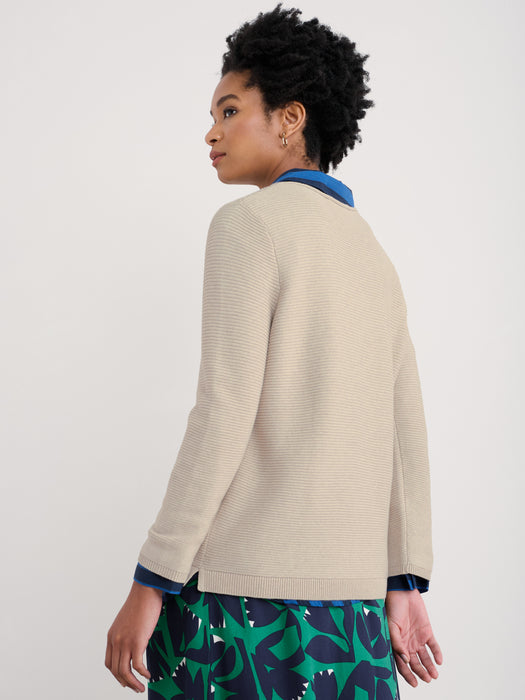 Seasalt Makers Cotton Jumper Limestone