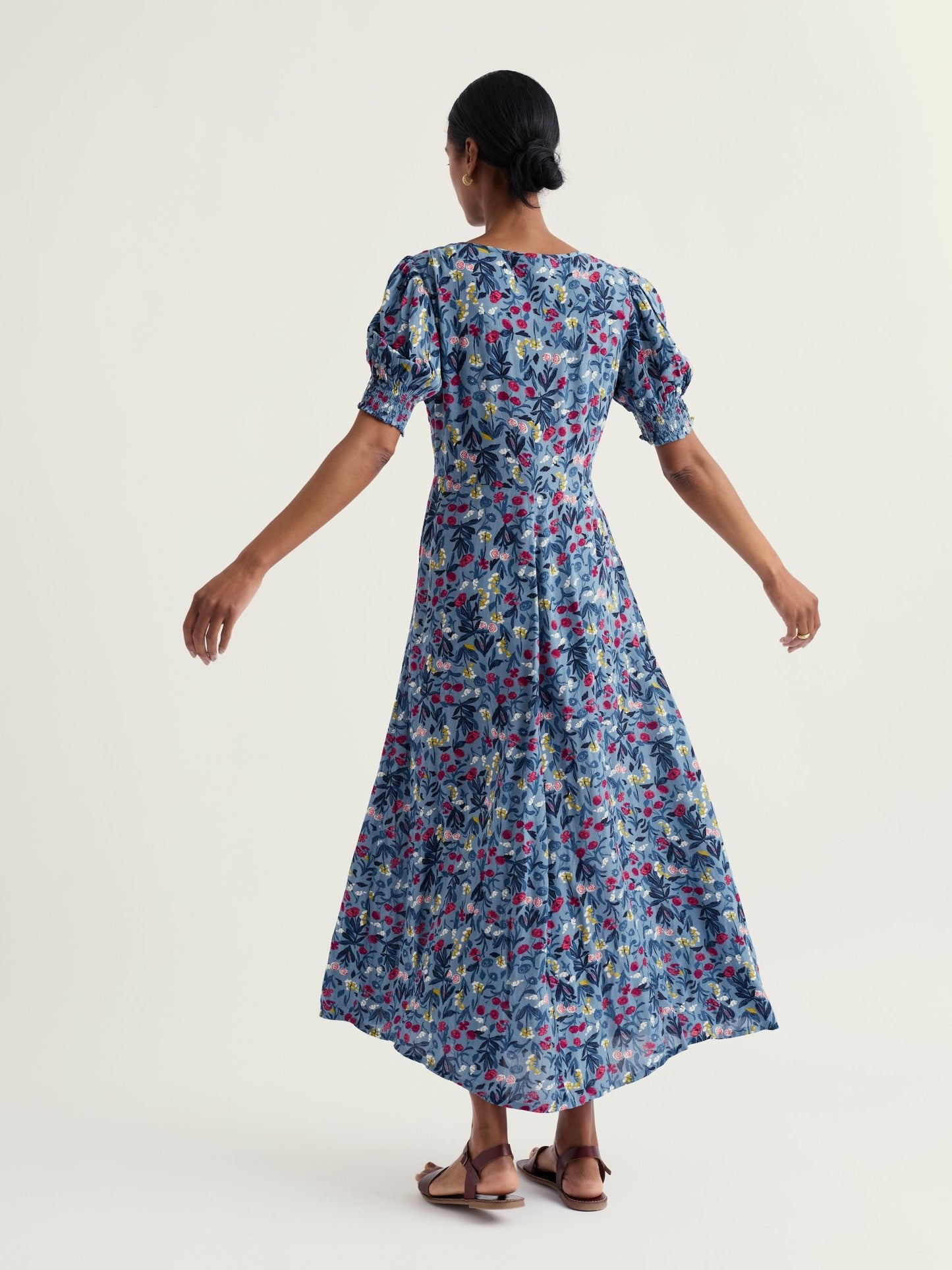 picture of Seasalt Marsh Violet Dress - Spring Stems Seascape Mix - Number Two - womens - fashion - clothing - Seasalt 4