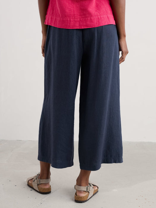 Seasalt Merrivale Linen Culottes Maritime