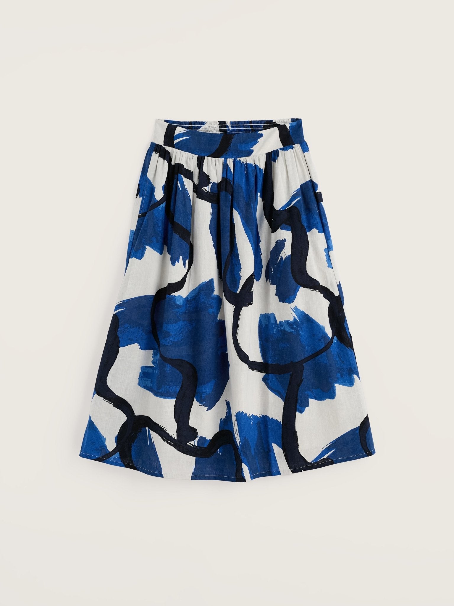 picture of Seasalt Mevagissey Skirt - Paint Canvas Dark Voyage - Number Two - womens - fashion - clothing - Seasalt 4
