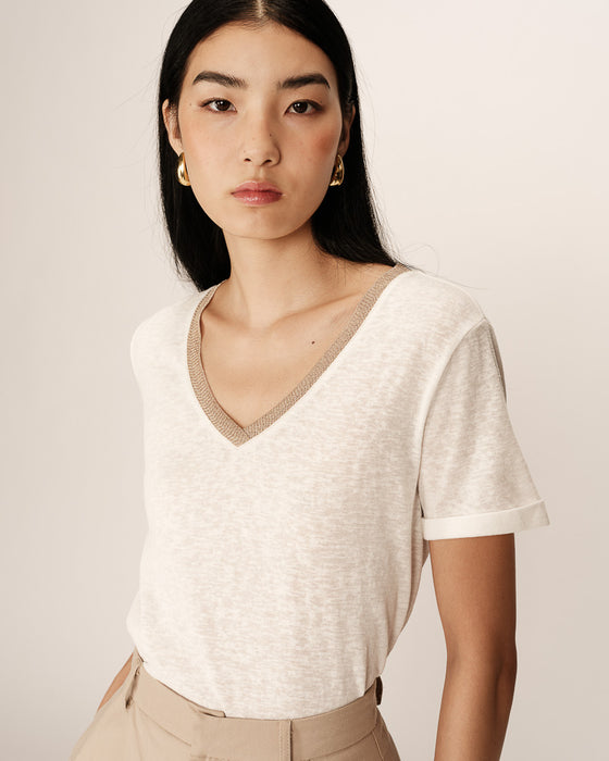 Grace & Mila Pepito T Shirt Ecru