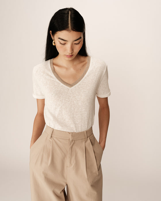 Grace & Mila Pepito T Shirt Ecru