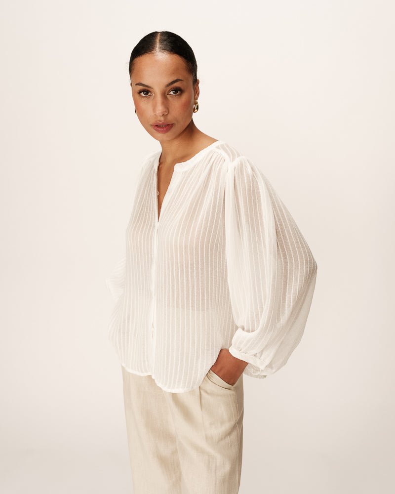 Grace & Mila Poesie Blouse Ecru