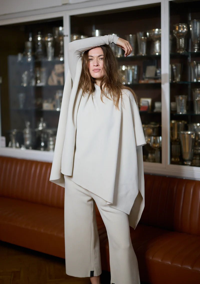 picture of Henriette Steffensen Poncho - Kit - Number Two - womens - fashion - clothing - Henriette Steffensen 1