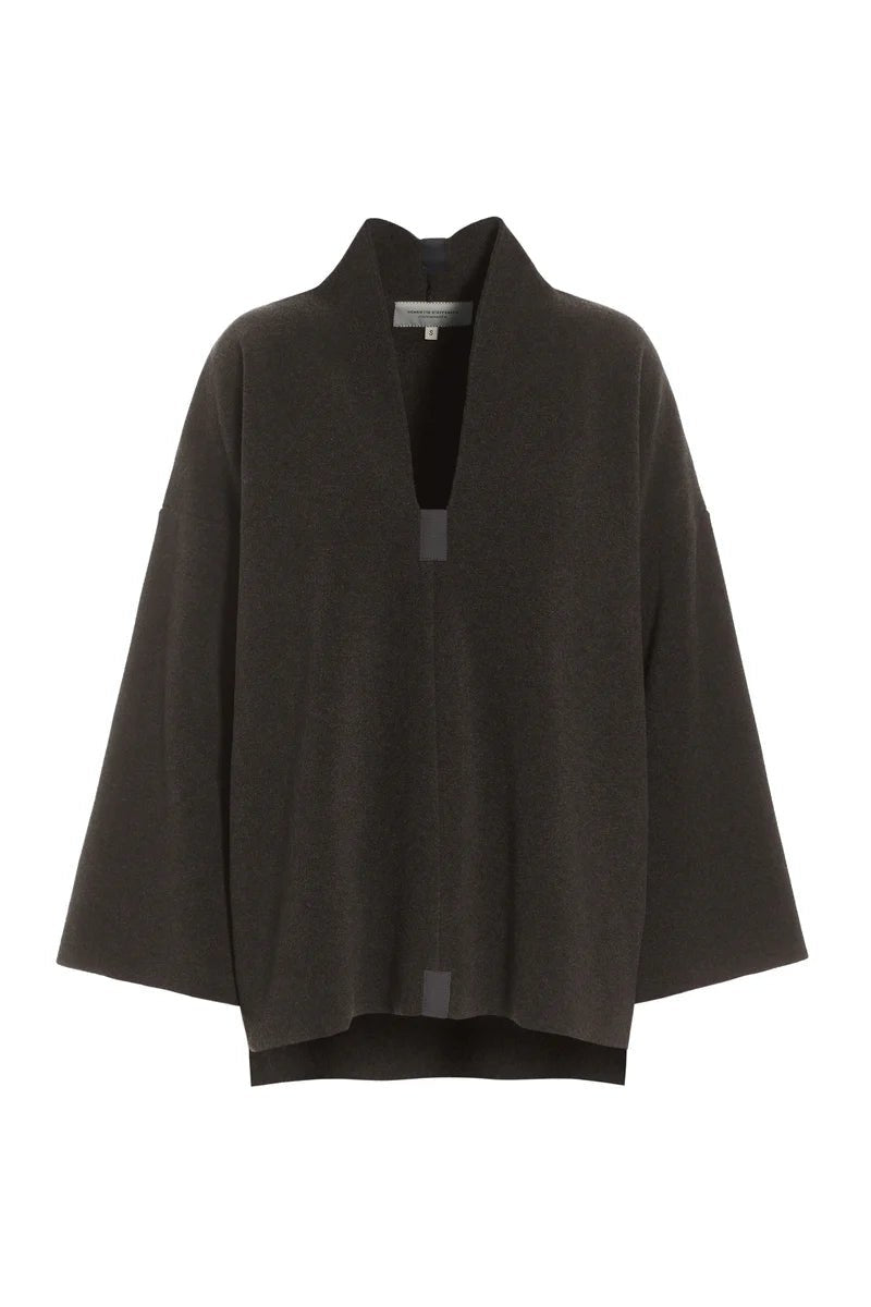picture of Henriette Steffensen Pullover 1370 - Chocolate - Number Two - womens - fashion - clothing - Henriette Steffensen 4