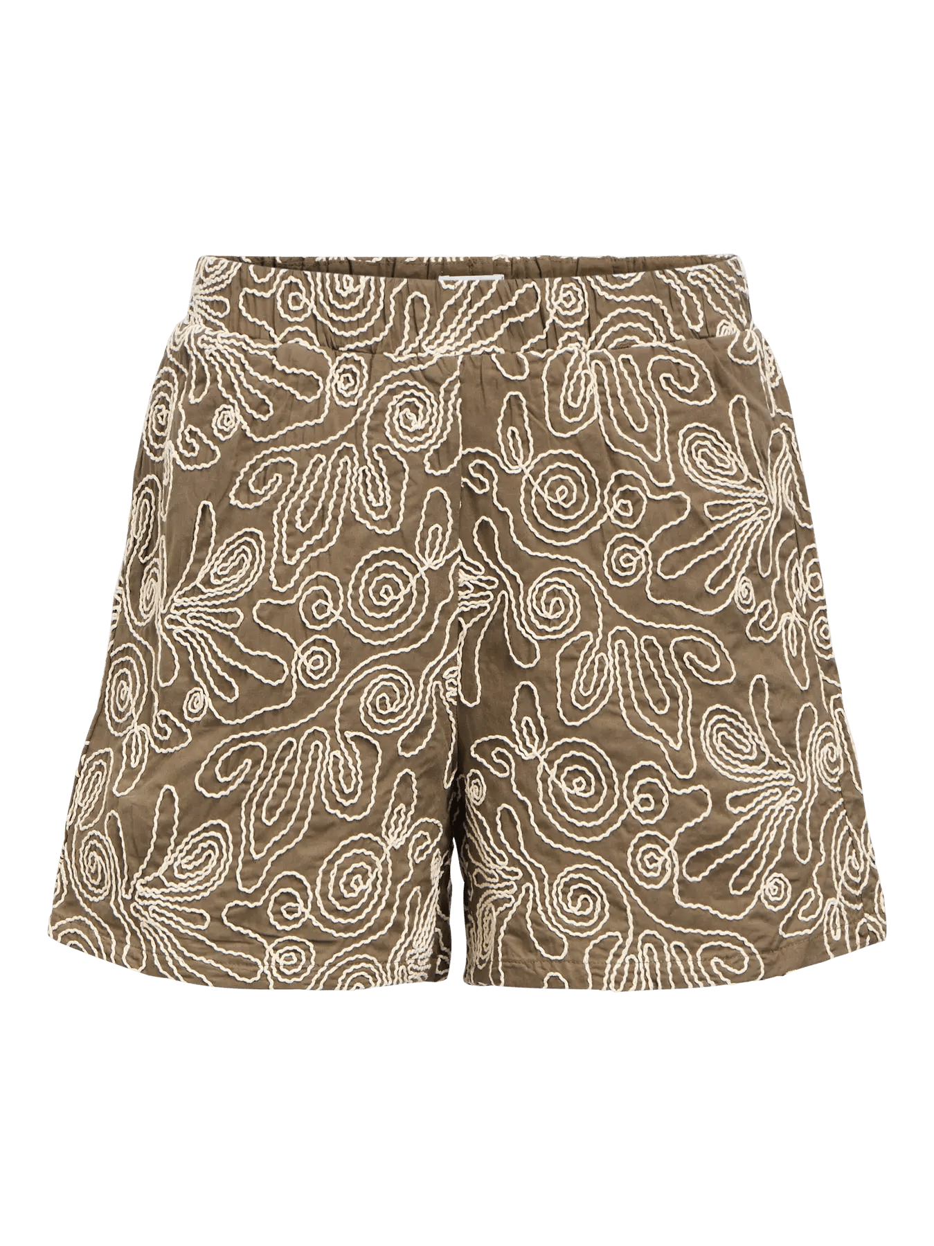 picture of Object Kerry Shorts - Morel/Sandshell - Number Two - womens - fashion - clothing - Object 5