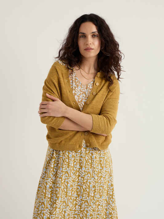 picture of Seasalt Pentire Steps Cardigan - Tansy - Number Two - womens - fashion - clothing - Seasalt 1