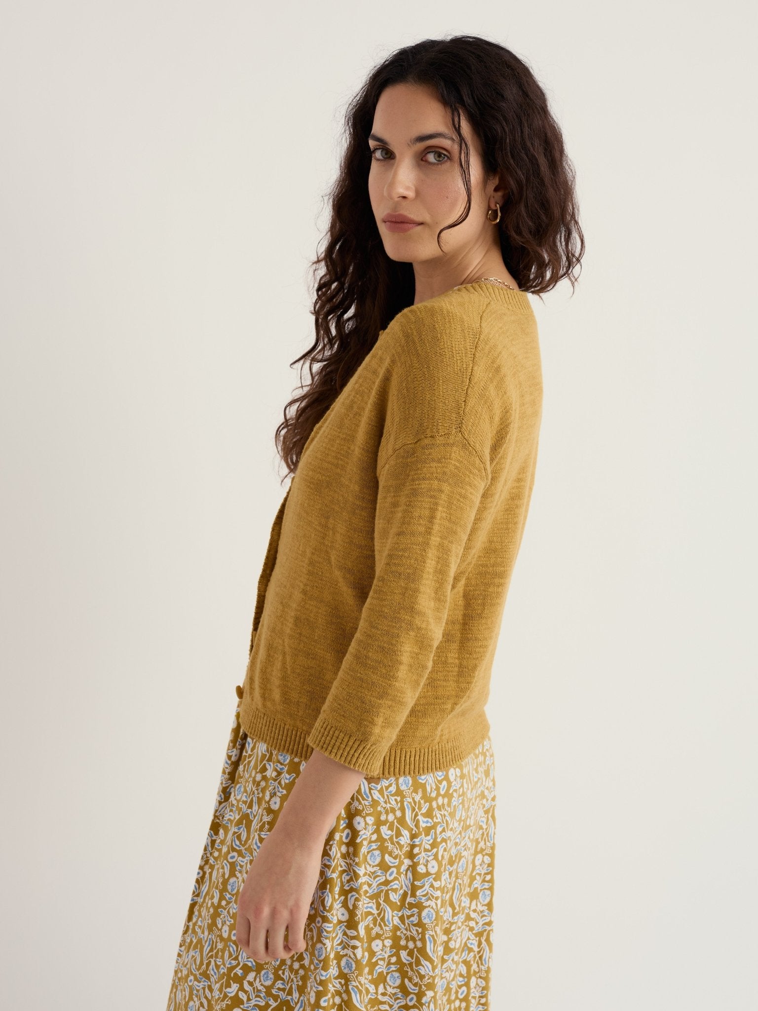 picture of Seasalt Pentire Steps Cardigan - Tansy - Number Two - womens - fashion - clothing - Seasalt 4