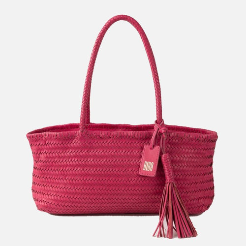 picture of Biba Perkins Shoulder Bag - Fuchsia - Number Two - womens - fashion - accessories - Biba 1