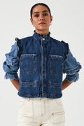 picture of Seventy + Mochi Pablo Waistcoat - Vintage Americano - Number Two - womens - fashion - clothing - Seventy + Mochi 1