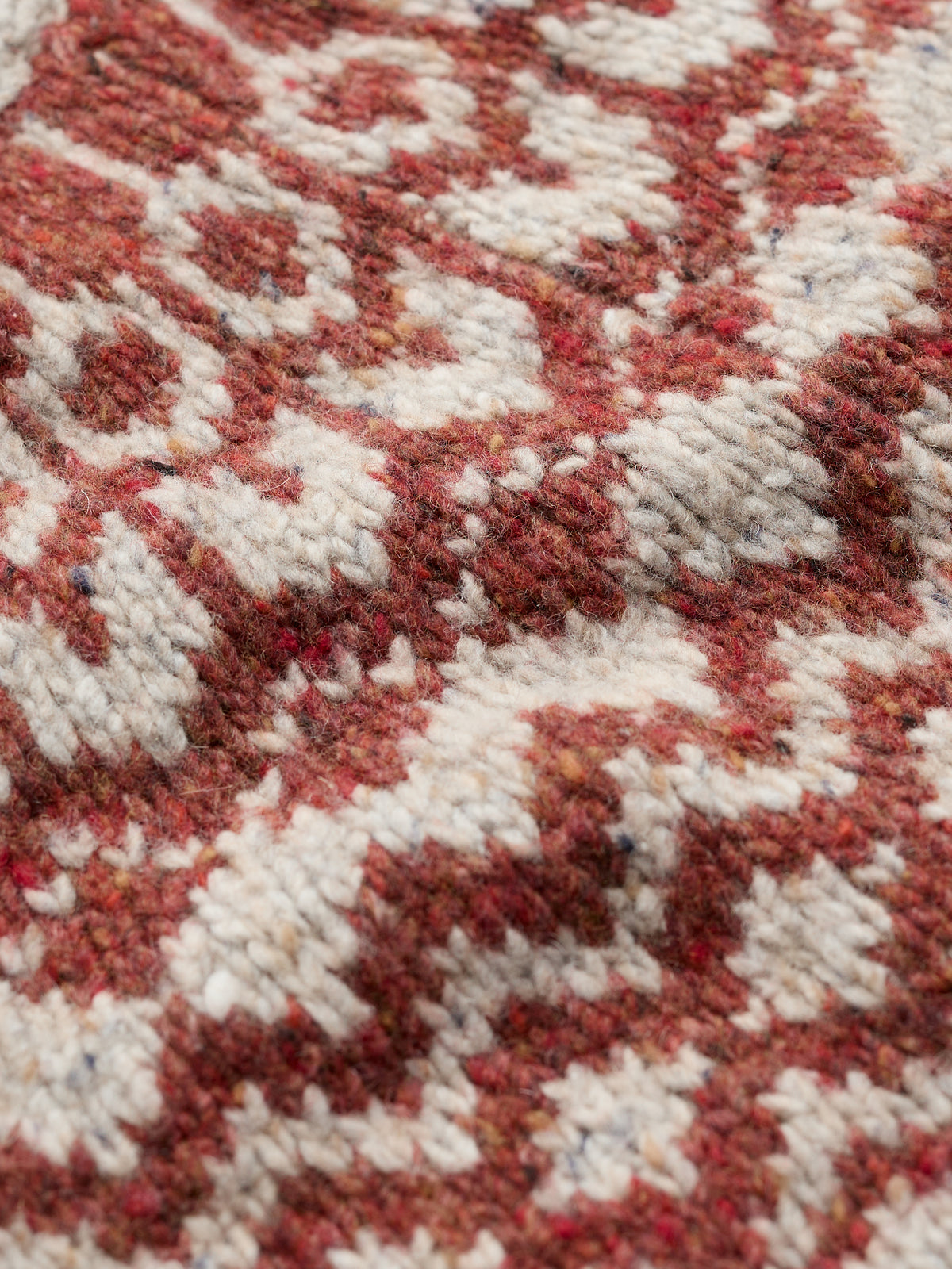 Seasalt Port Kinnis Cardigan Merino - Wag Tail Birch Dark Terracotta