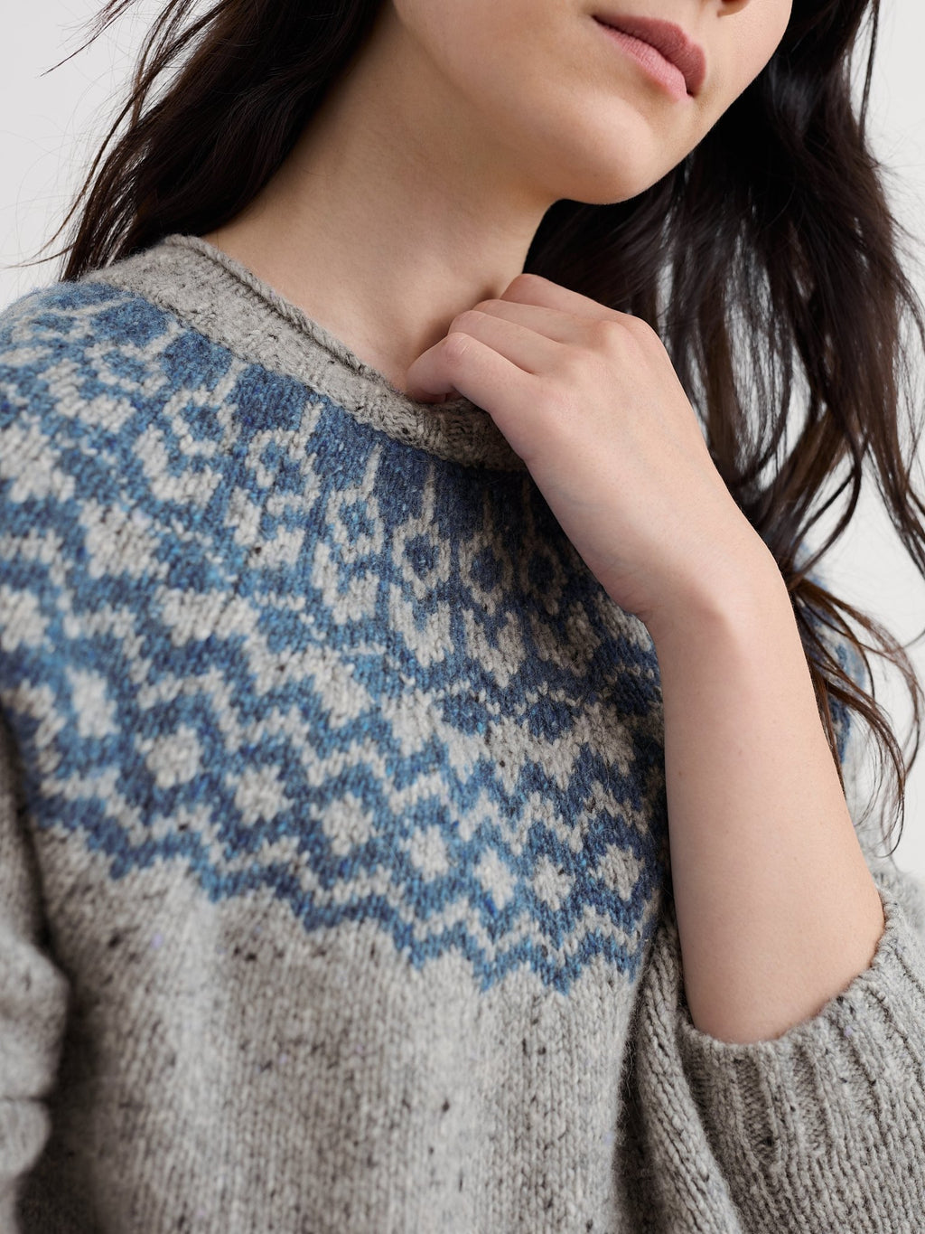 picture of Seasalt Port Kinnis Merino Jumper - Wagtail Tor Shore - Number Two - womens - fashion - clothing - Seasalt 2