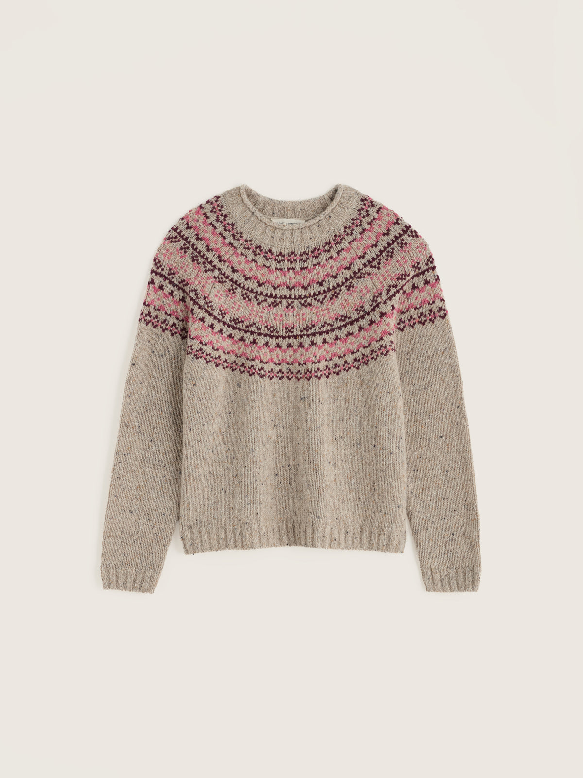 Seasalt Port Kinnis Jumper Merino - Dark Rose Mix