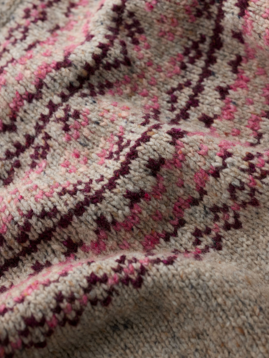 Seasalt Port Kinnis Jumper Merino - Dark Rose Mix