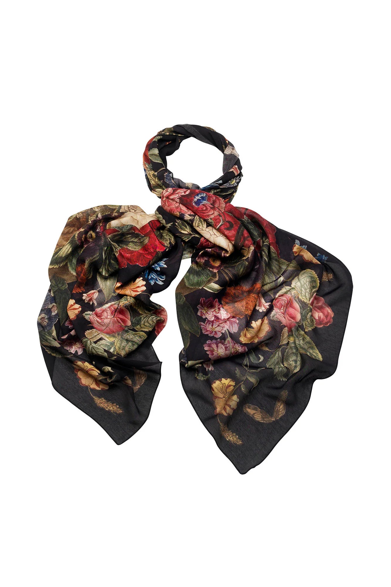 picture of One Hundred Stars Scarf Primula Black - Number Two - womens - fashion - accessories - One Hundred Stars 3