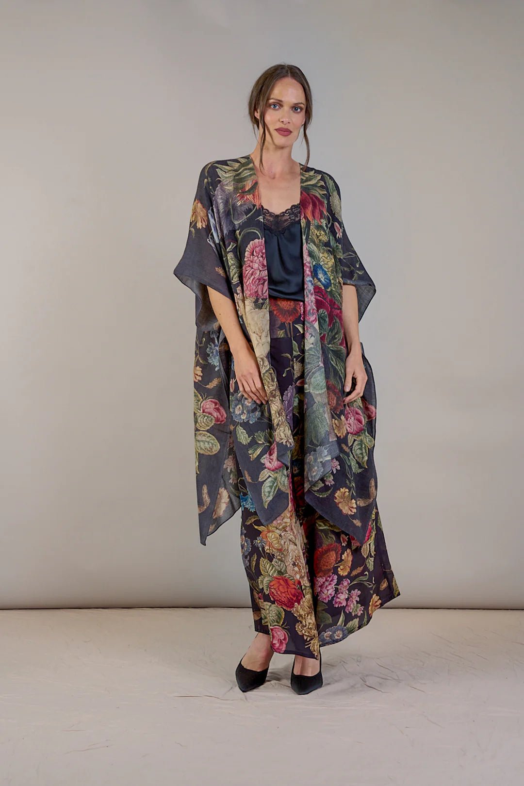 picture of One Hundred Stars Wool Throwover Primula Black - Number Two - womens - fashion - accessories - One Hundred Stars 3