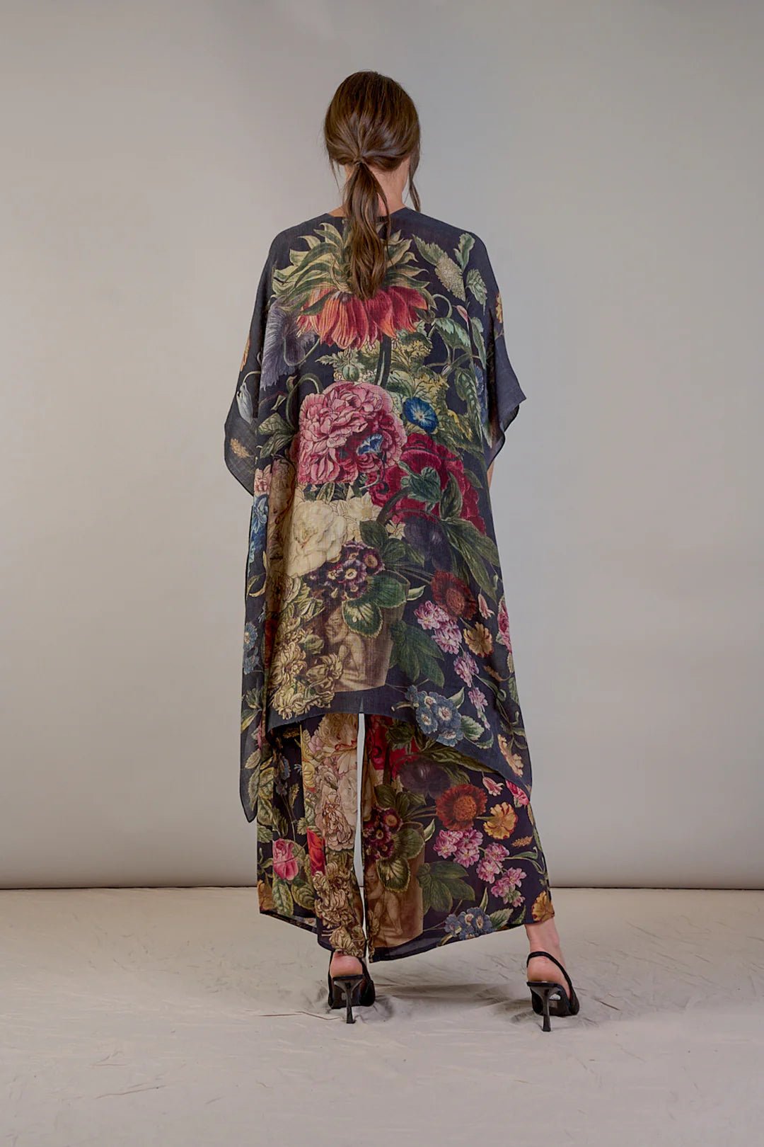 picture of One Hundred Stars Wool Throwover Primula Black - Number Two - womens - fashion - accessories - One Hundred Stars 4