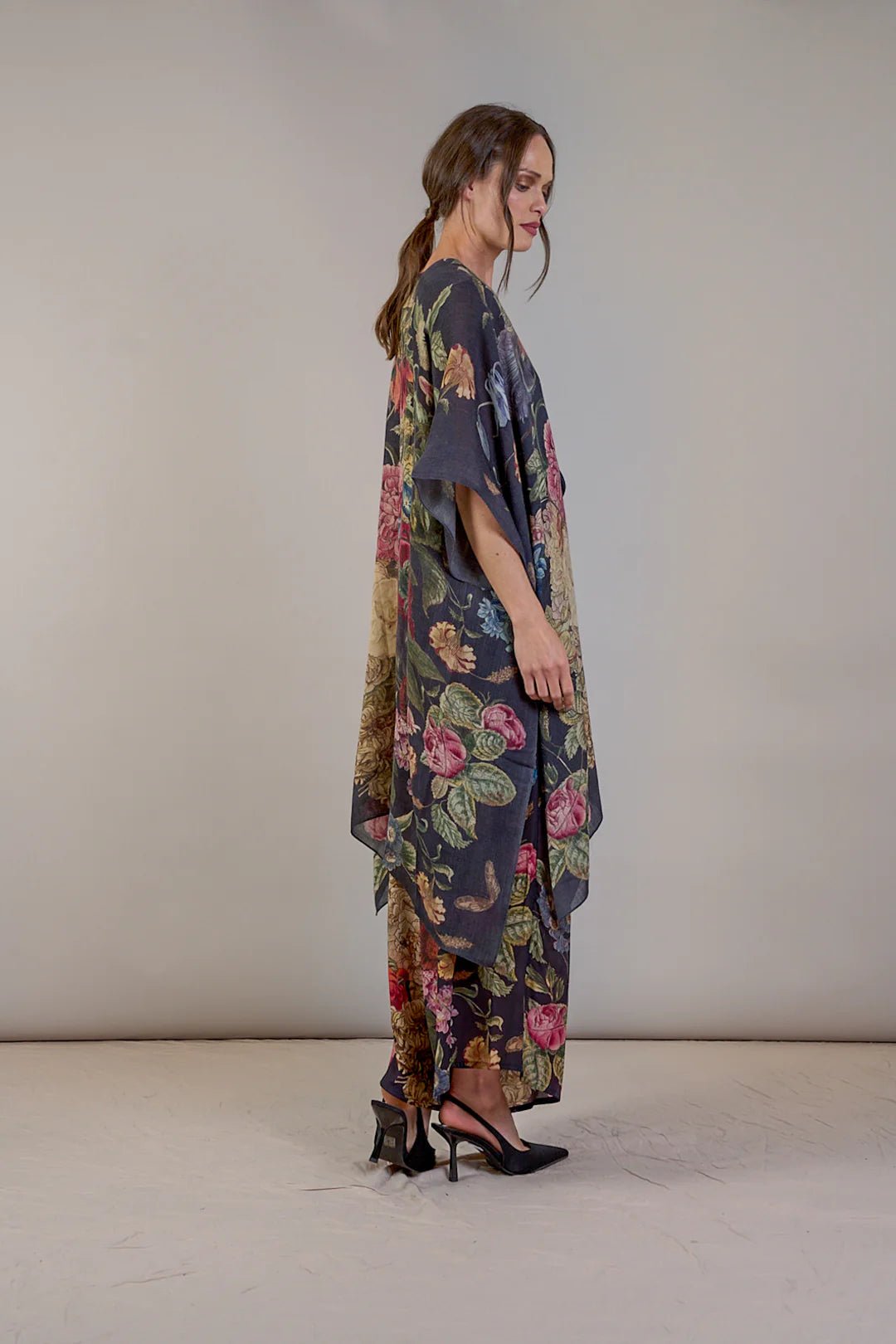 picture of One Hundred Stars Wool Throwover Primula Black - Number Two - womens - fashion - accessories - One Hundred Stars 5