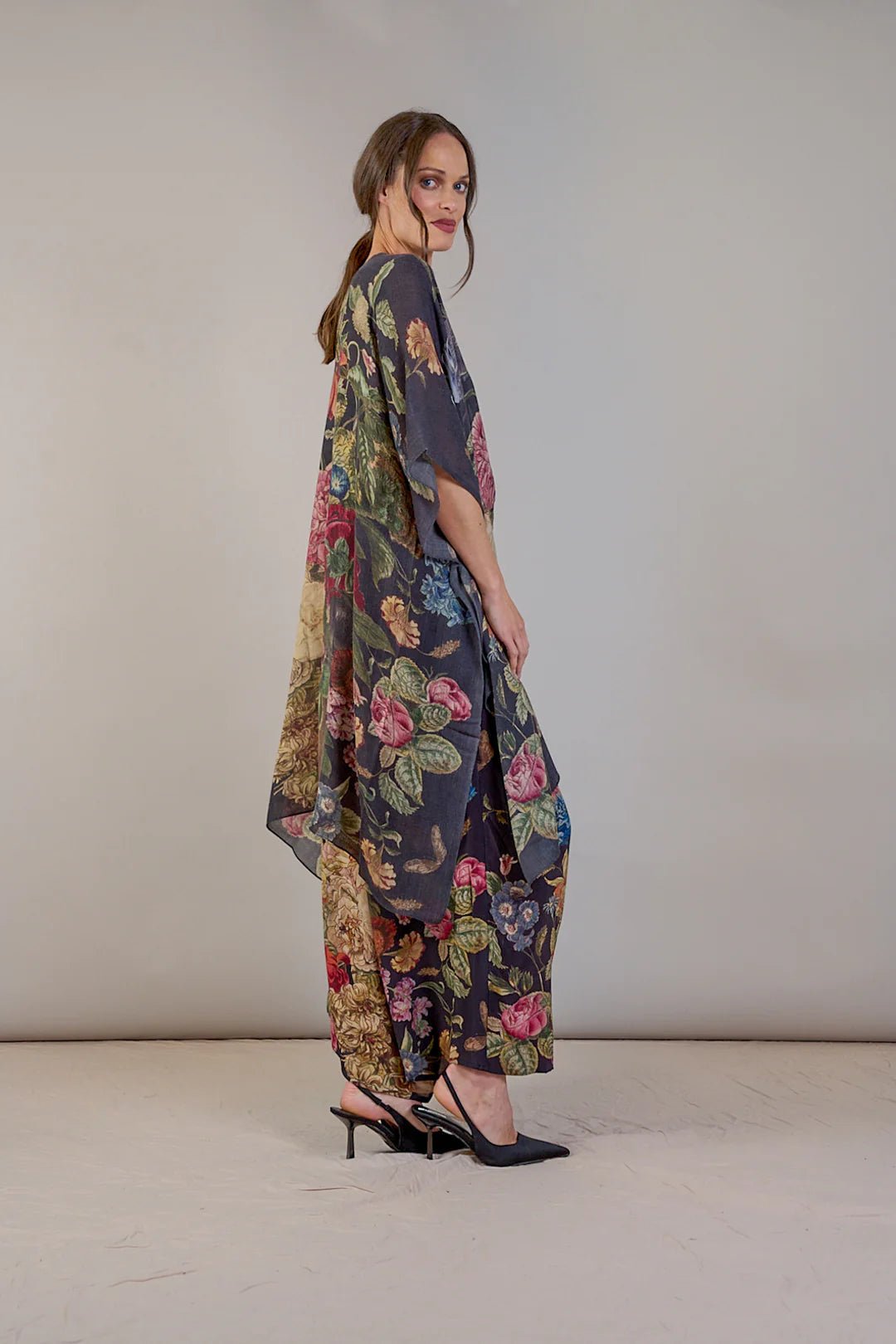 picture of One Hundred Stars Wool Throwover Primula Black - Number Two - womens - fashion - accessories - One Hundred Stars 6