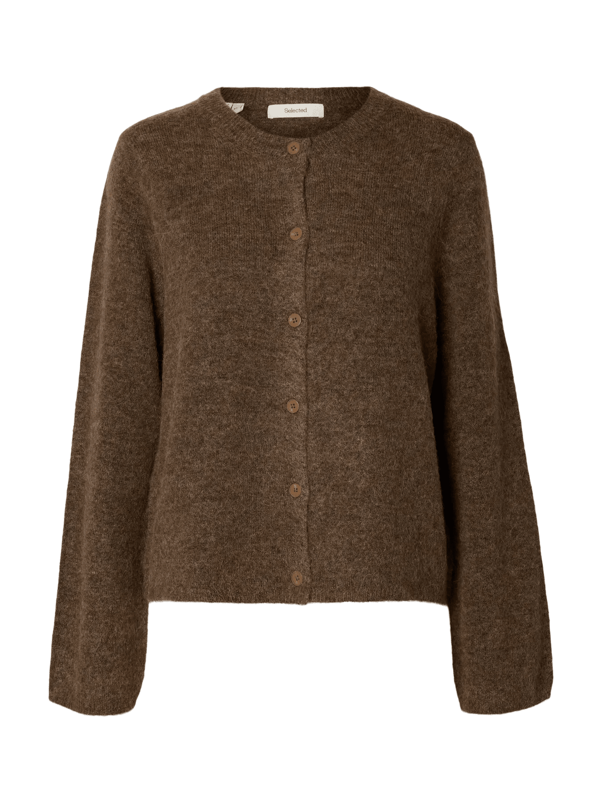 picture of Selected Lulu Cardigan - Dachshund Melange - Number Two - womens - fashion - clothing - Selected Femme 5