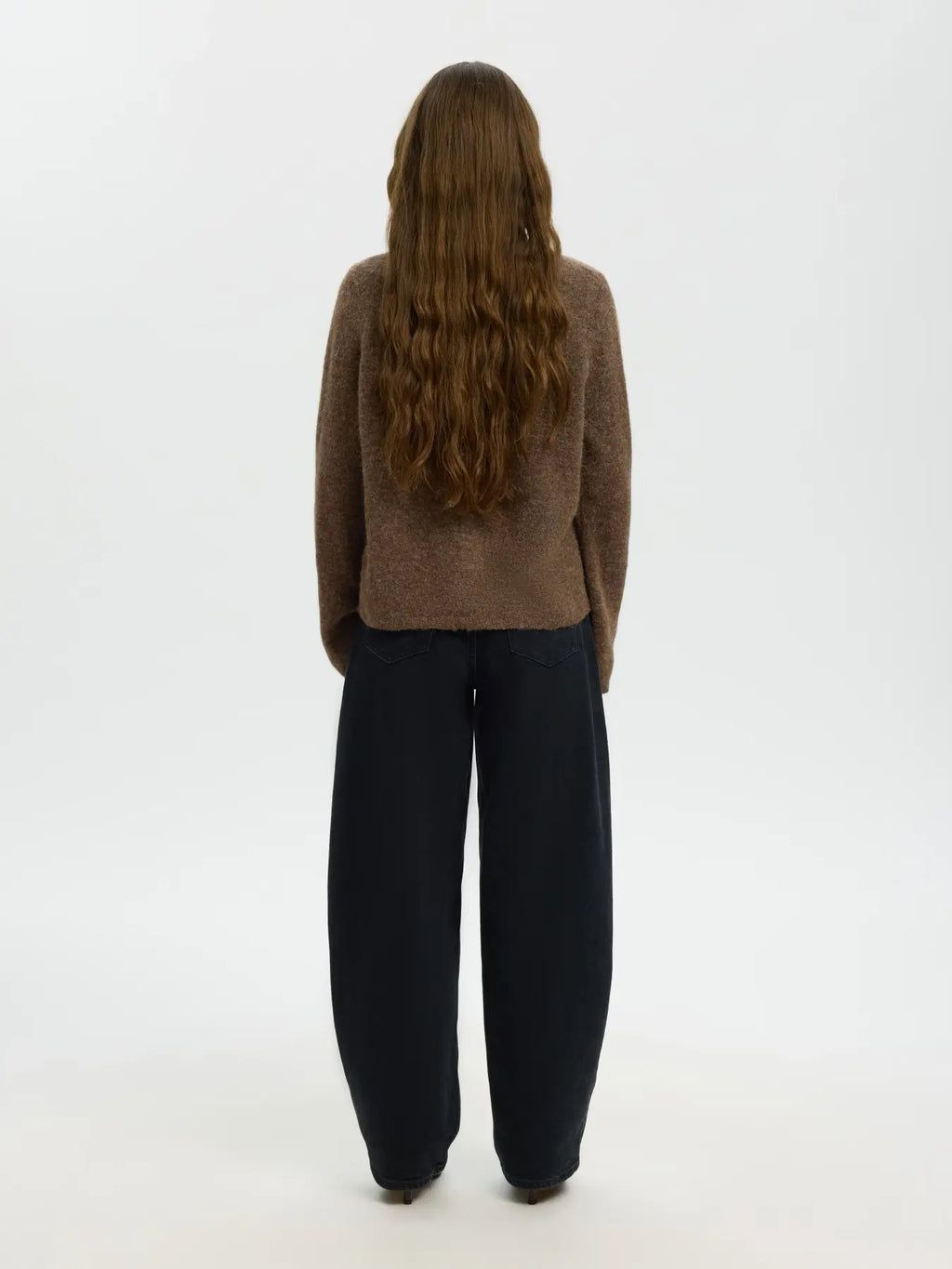 picture of Selected Lulu Cardigan - Dachshund Melange - Number Two - womens - fashion - clothing - Selected Femme 4