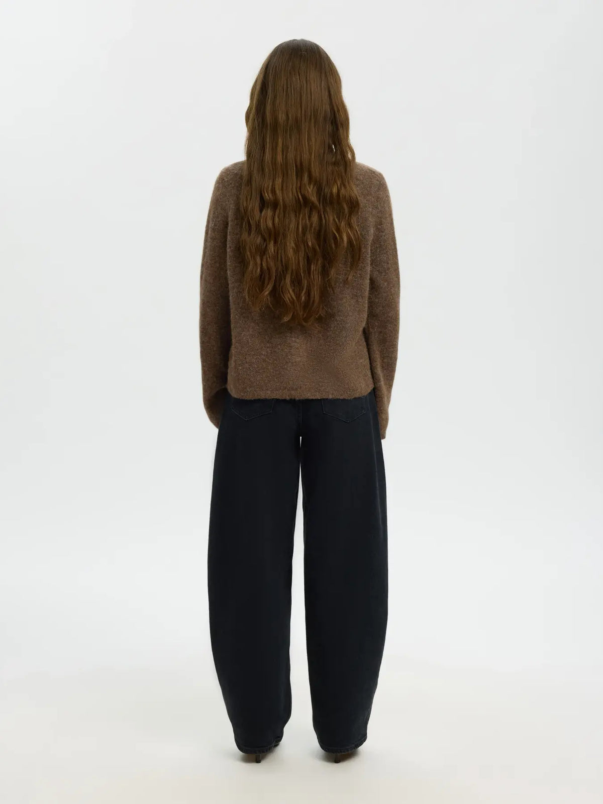 picture of Selected Lulu Cardigan - Dachshund Melange - Number Two - womens - fashion - clothing - Selected Femme 4