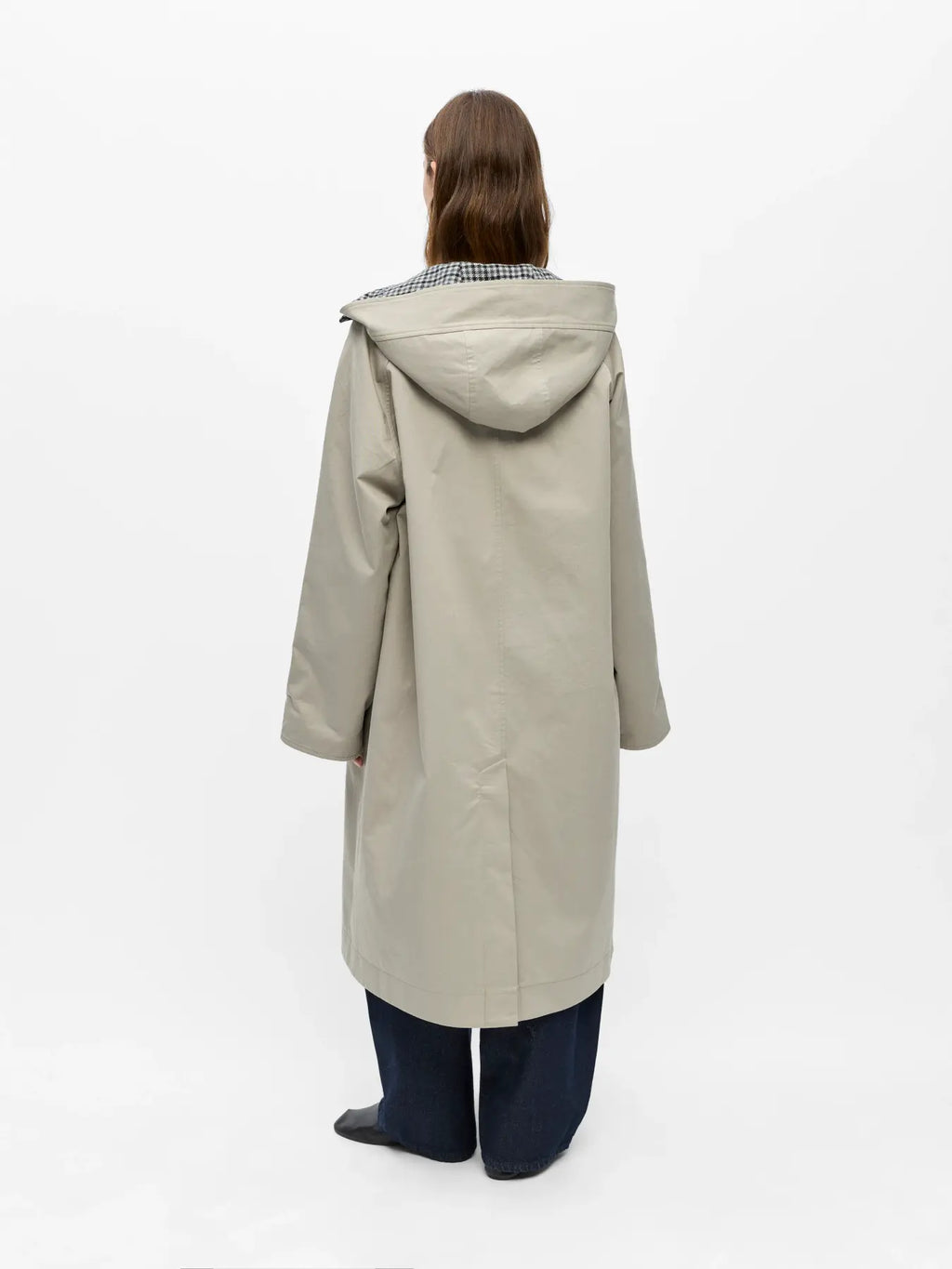 Object Holly Reversible Coat - Opal Grey