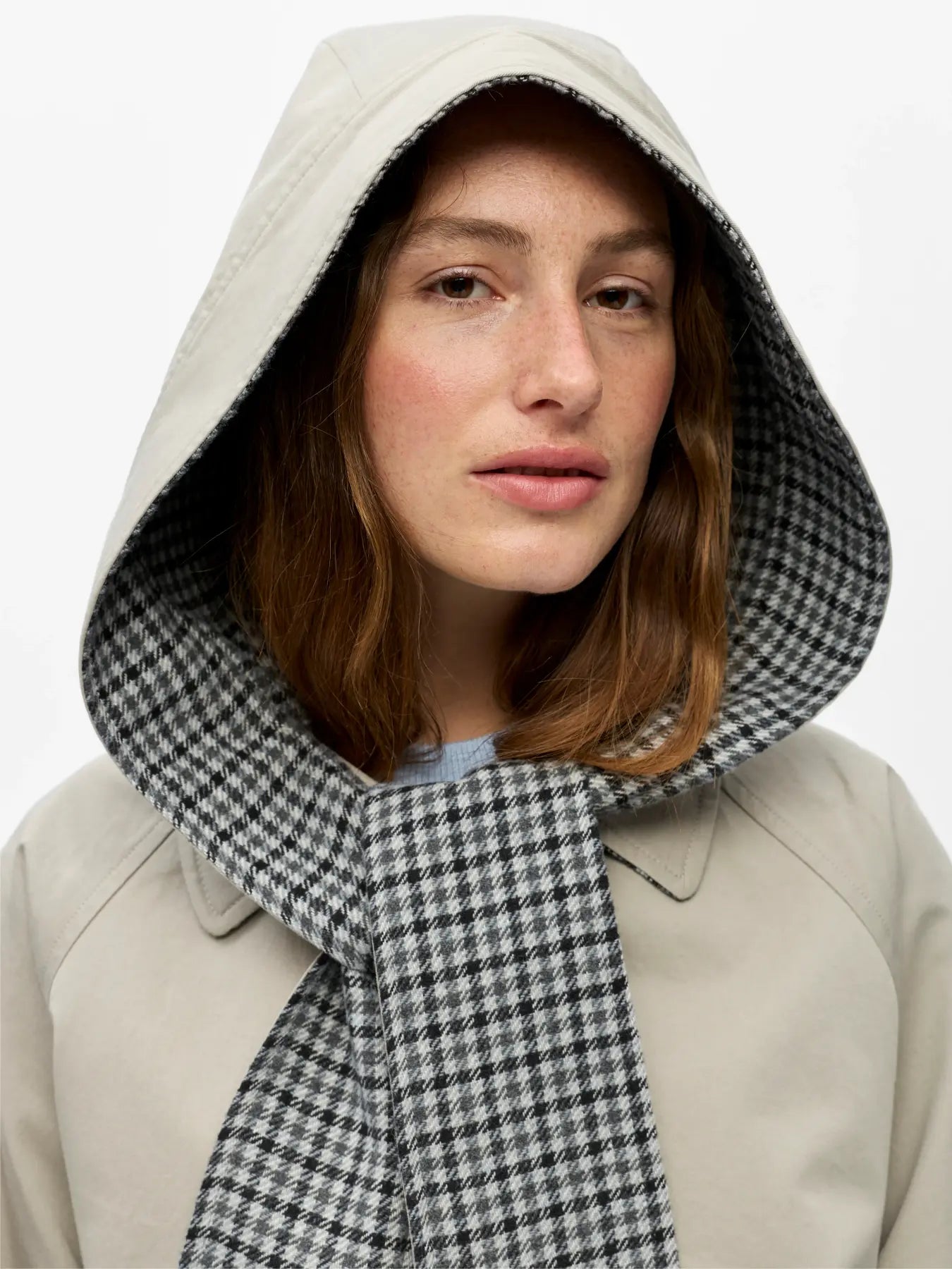 Object Holly Reversible Coat - Opal Grey