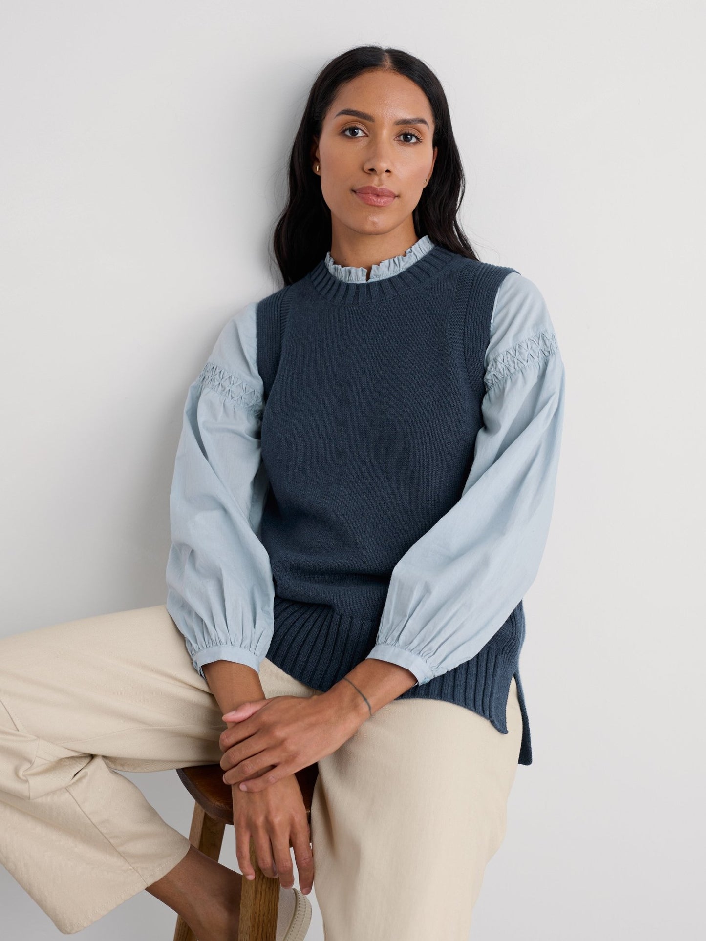 picture of Seasalt Redstart Vest - Maritime - Number Two - womens - fashion - clothing - Seasalt 1