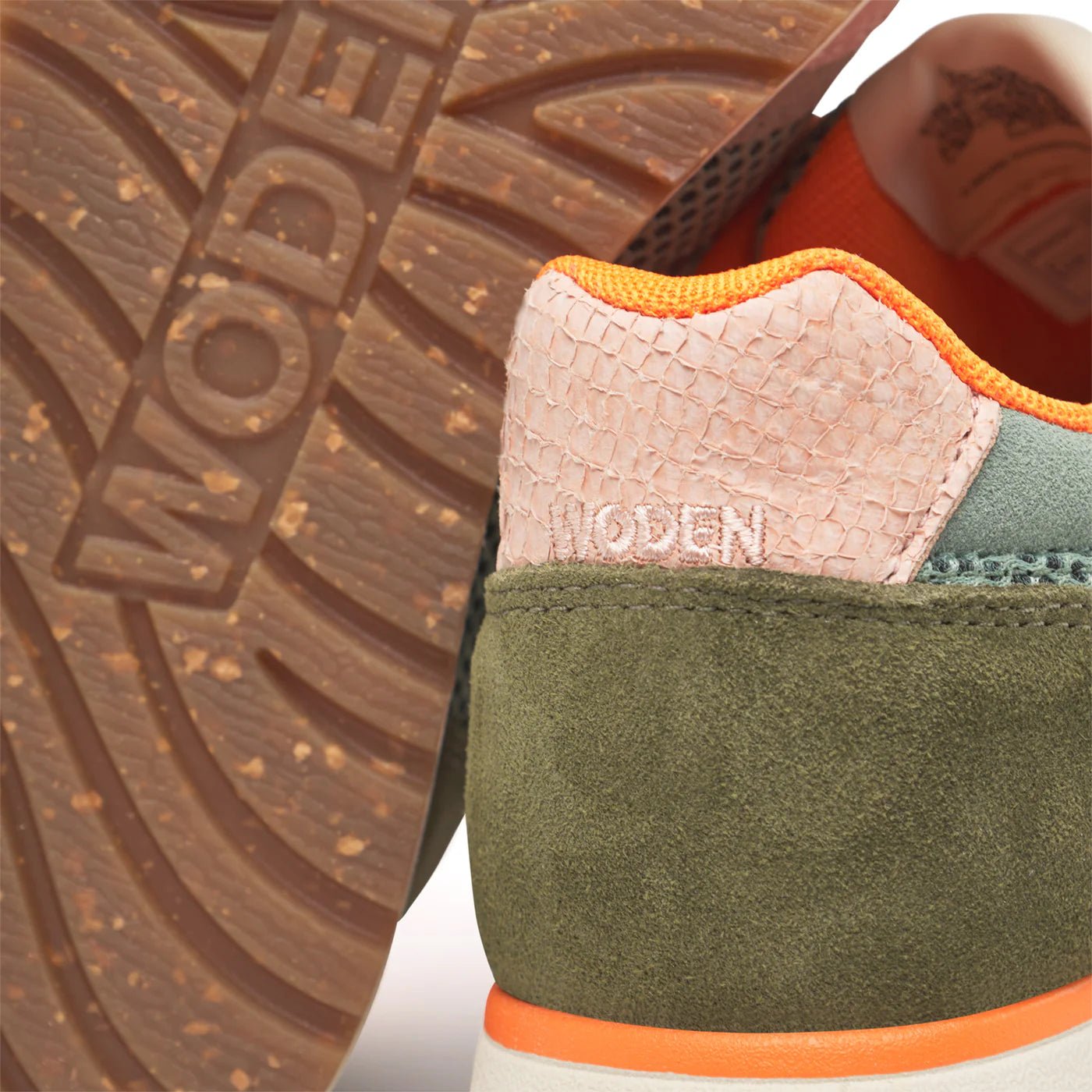 picture of Woden Ronja Icon Trainer - Light Algae Multi - Number Two - womens - fashion - Footwear - Woden 3