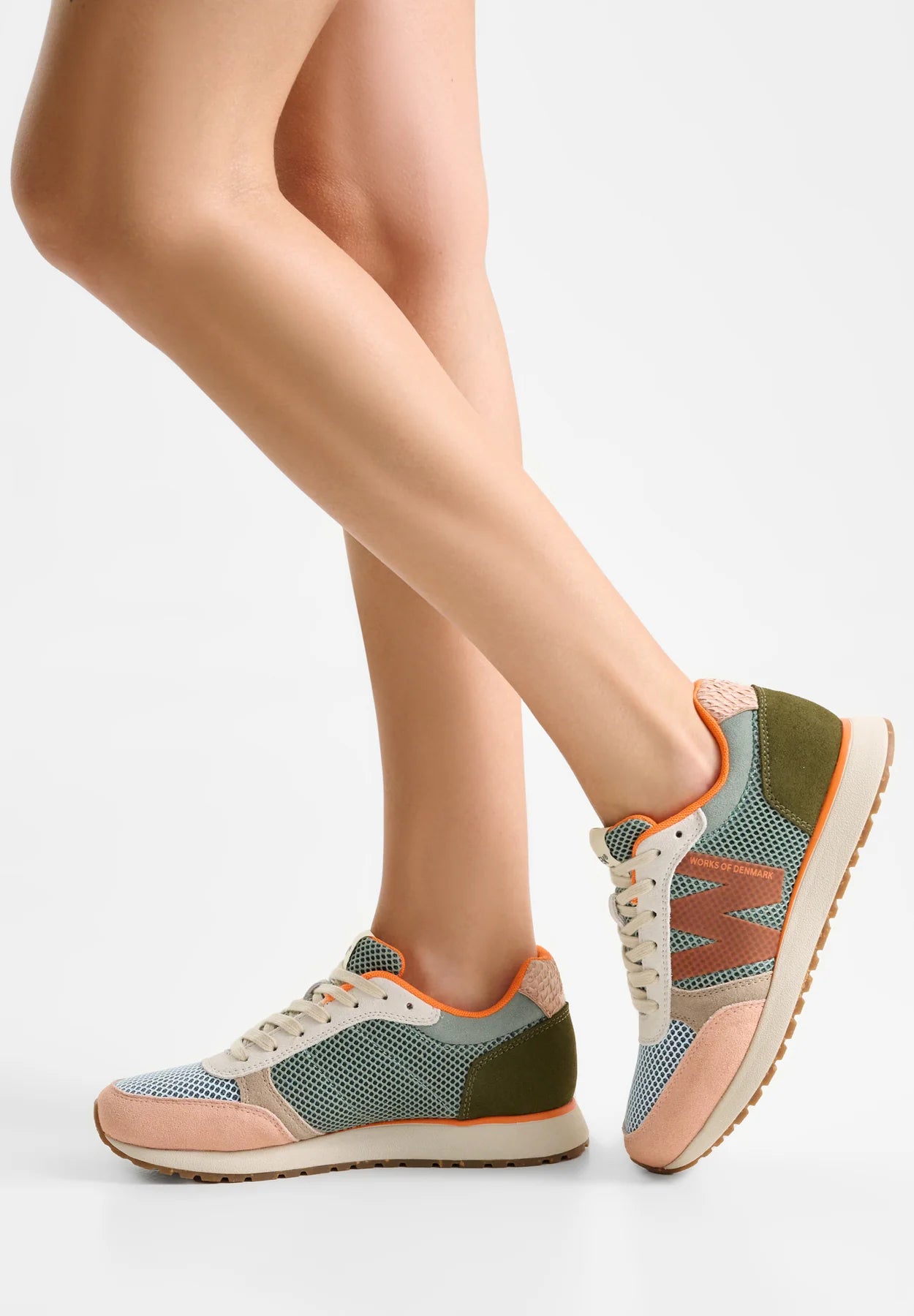 picture of Woden Ronja Icon Trainer - Light Algae Multi - Number Two - womens - fashion - Footwear - Woden 2